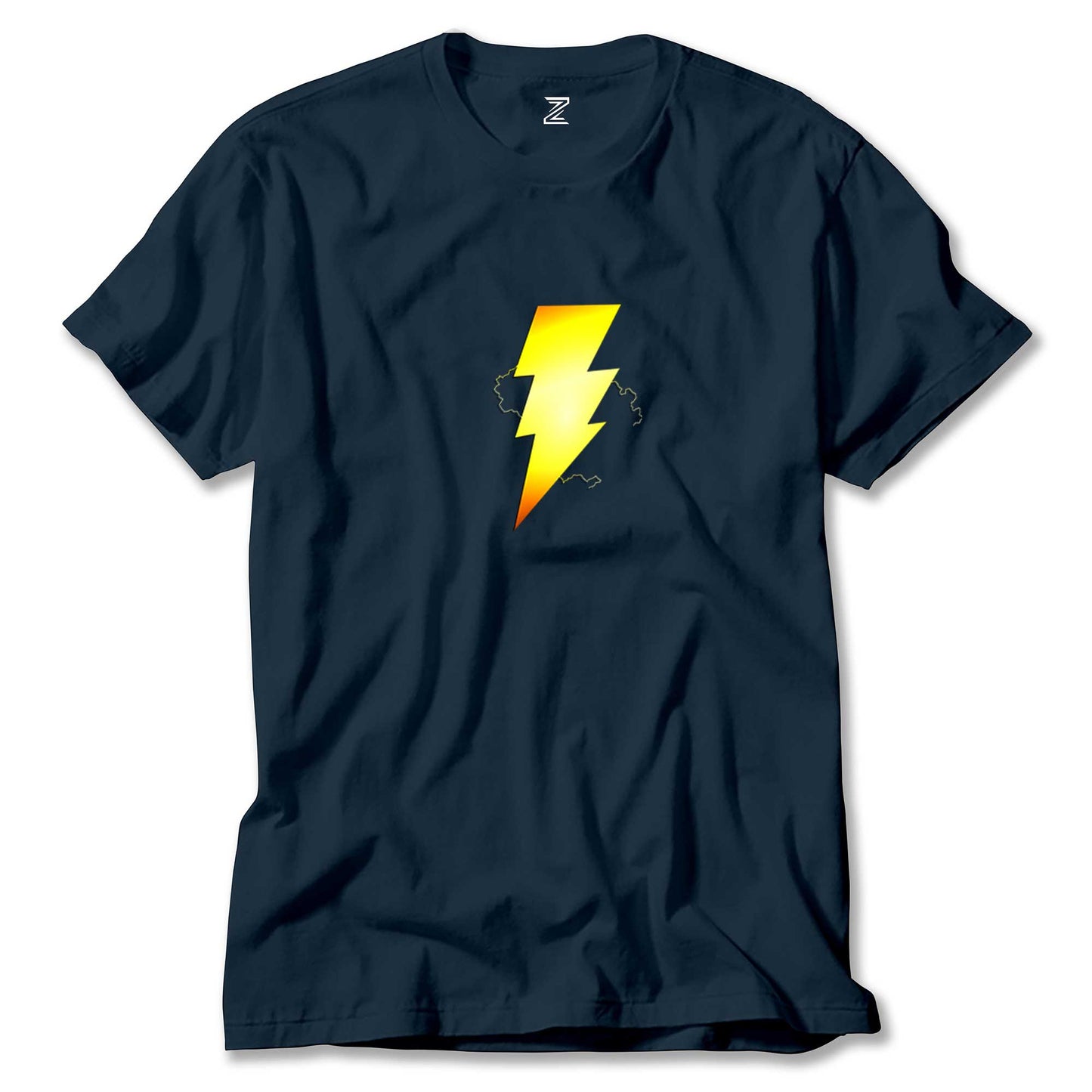 Shazam Logo Renkli Tişört