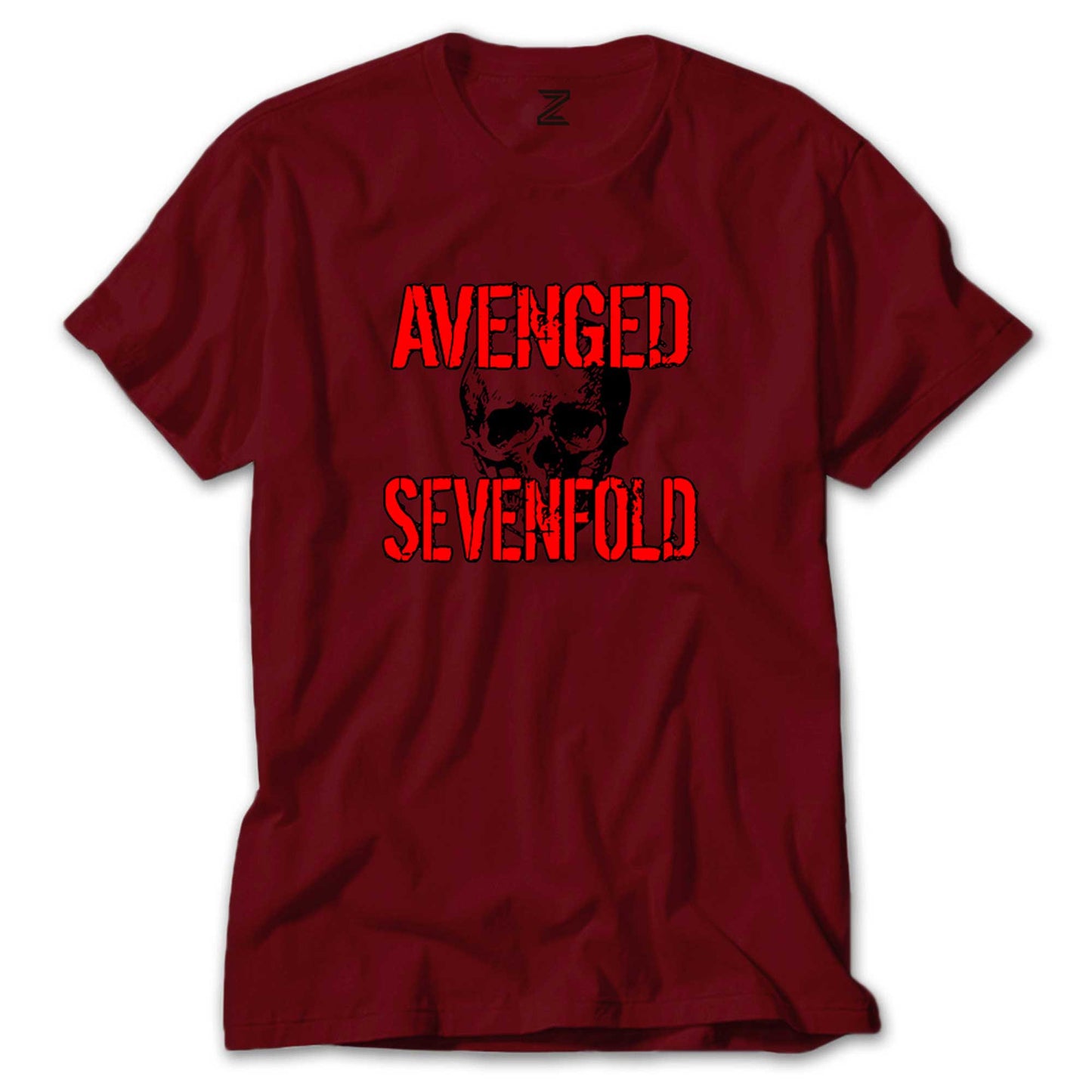 Avenged Sevenfold Skull Renkli Tişört