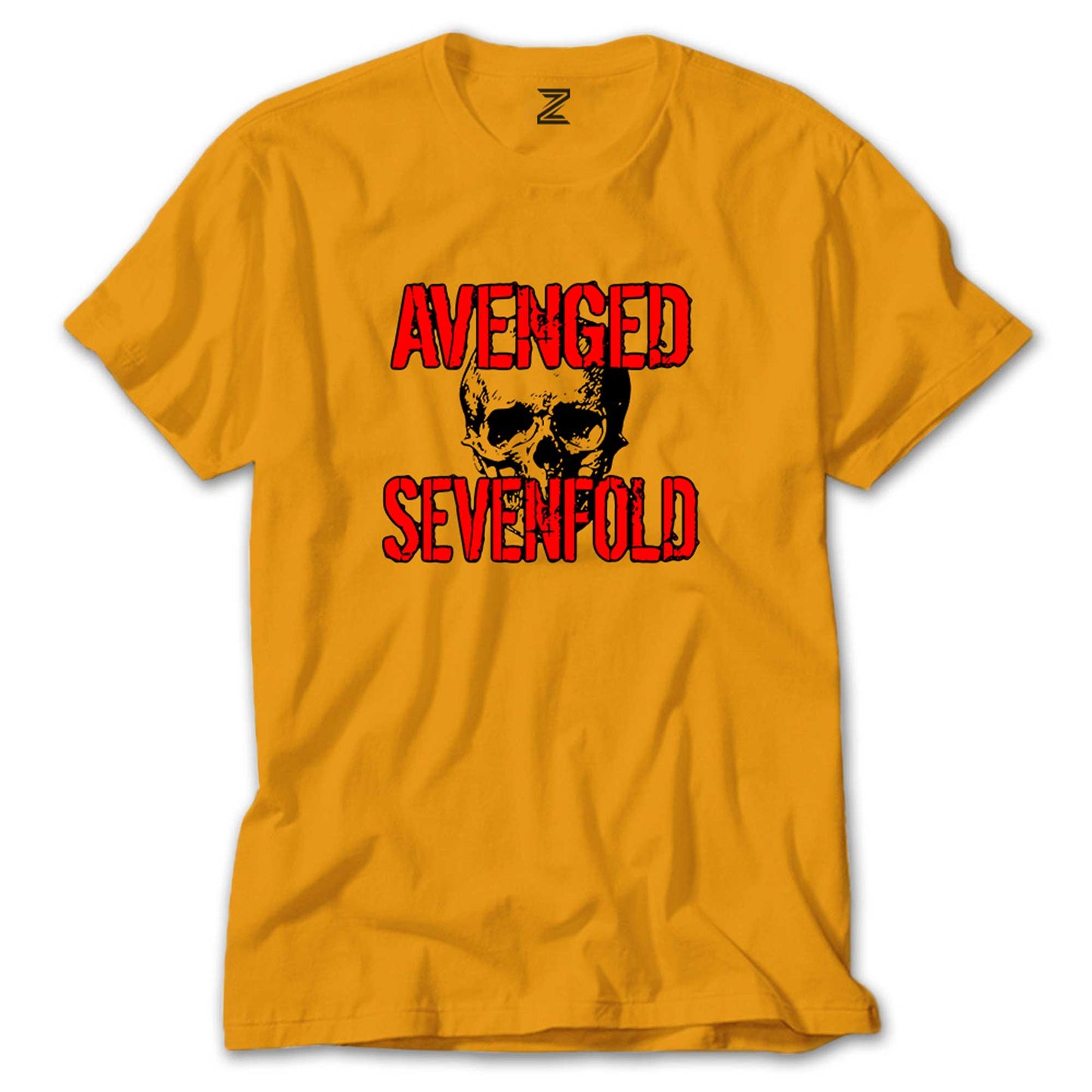 Avenged Sevenfold Skull Renkli Tişört
