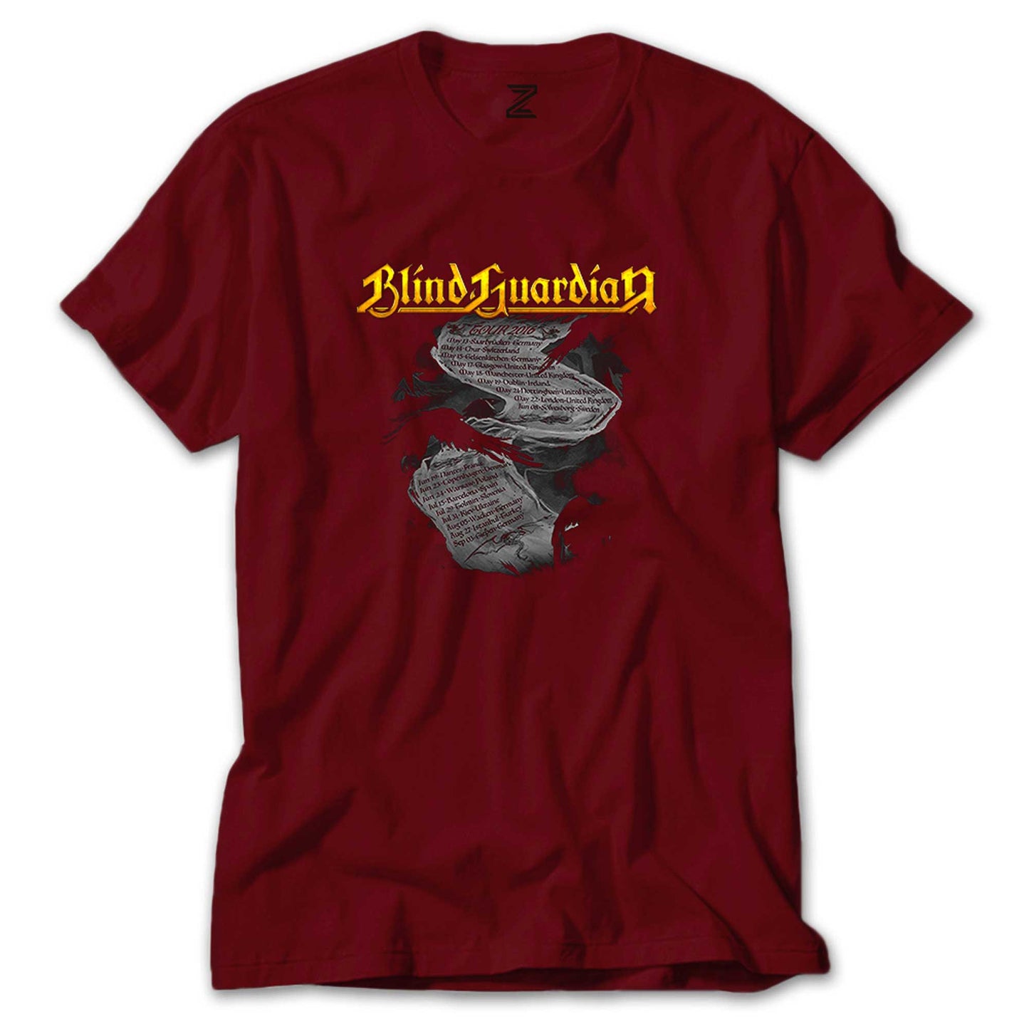 Blind Guardian Gour 2016 Renkli Tişört