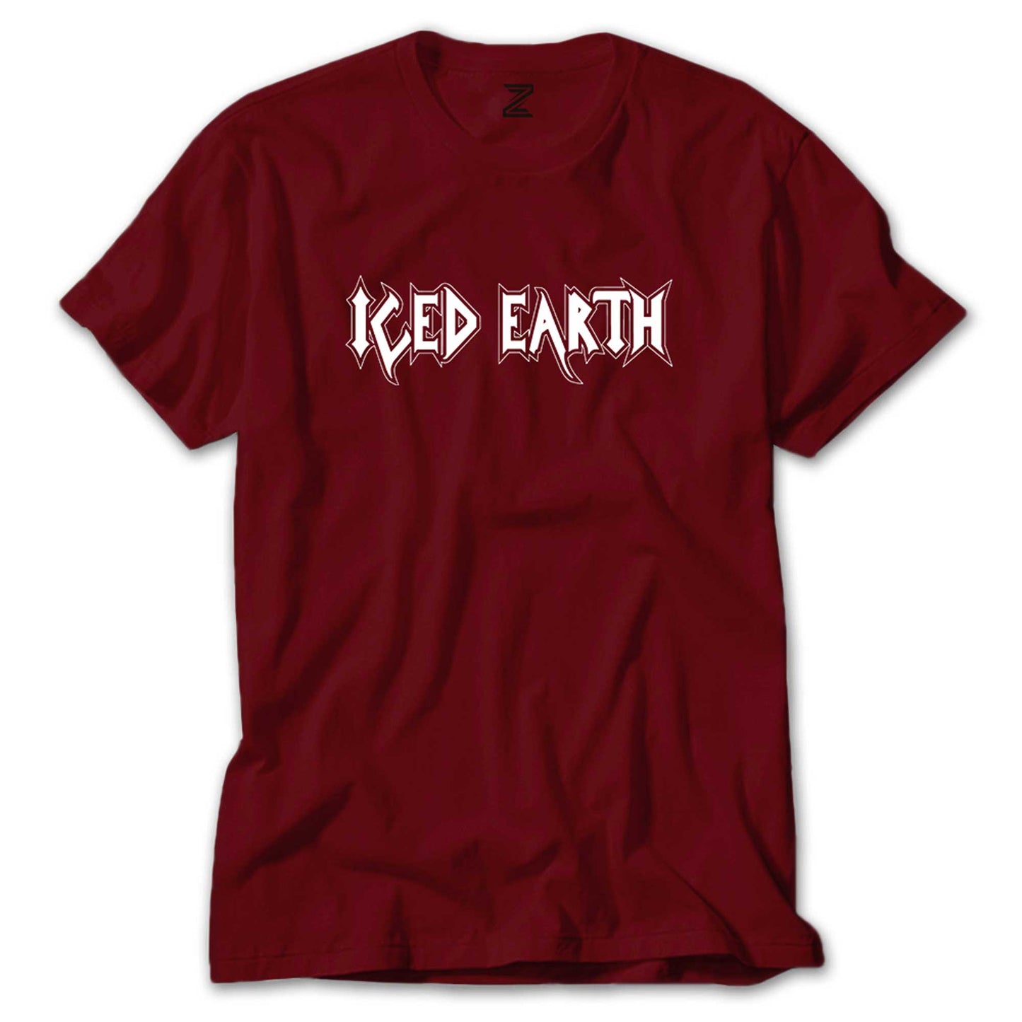 Iced Earth Logo Renkli Tişört