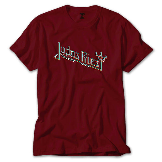 Judas Priest Logo 2 Renkli Tişört