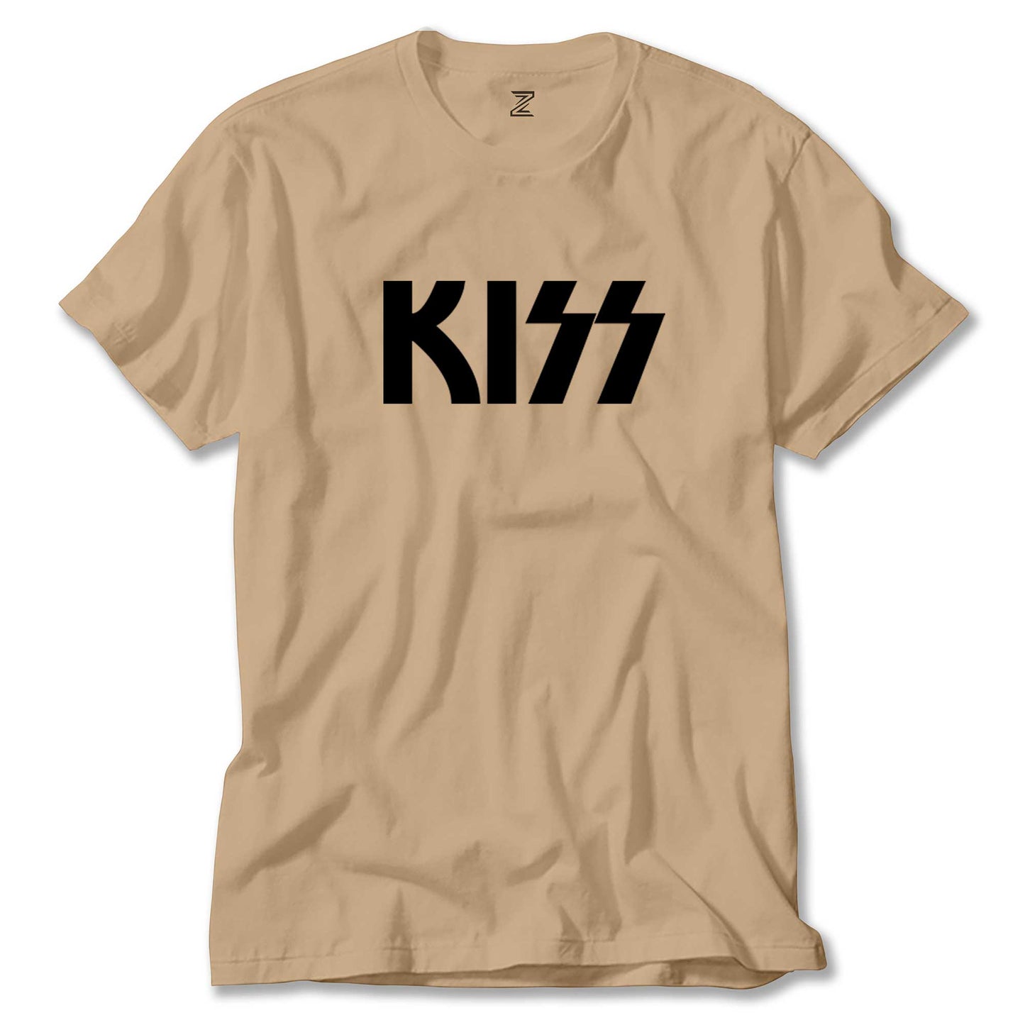 Kiss Logo 2 Renkli Tişört