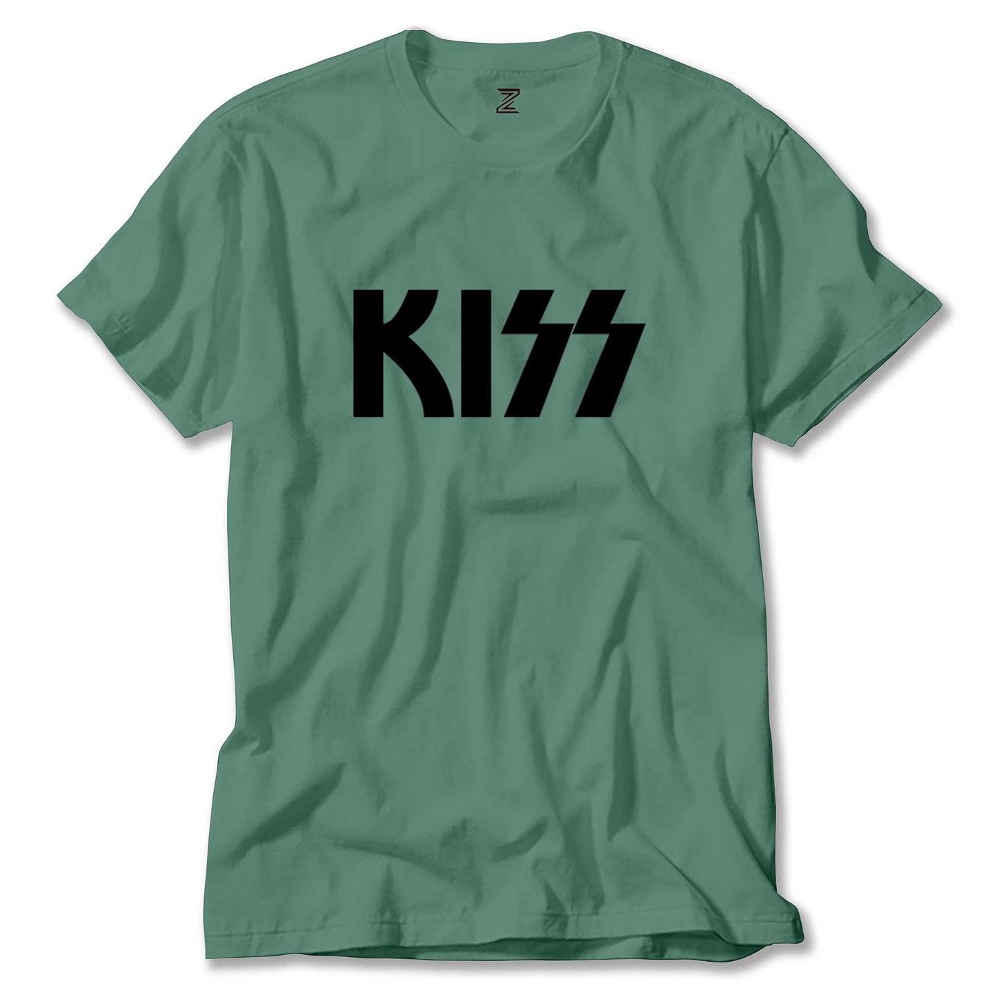 Kiss Logo 2 Renkli Tişört