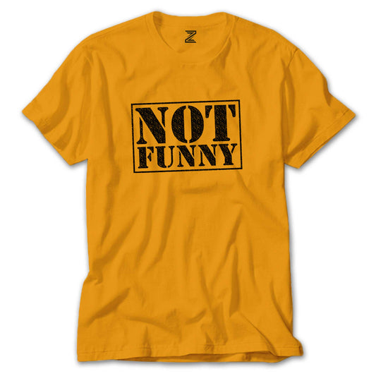 Not Funny Renkli Tişört