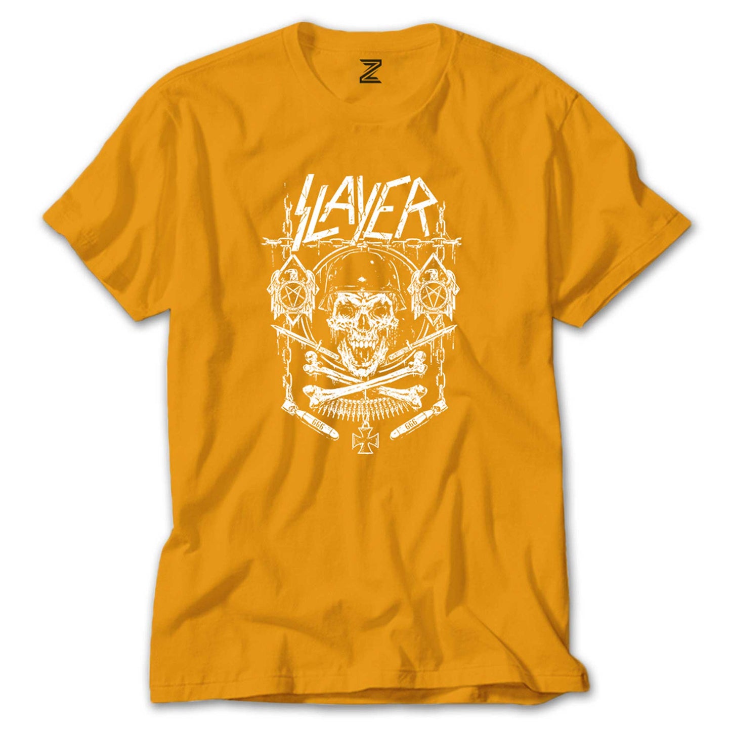 Slayer Gun and Chain Renkli Tişört