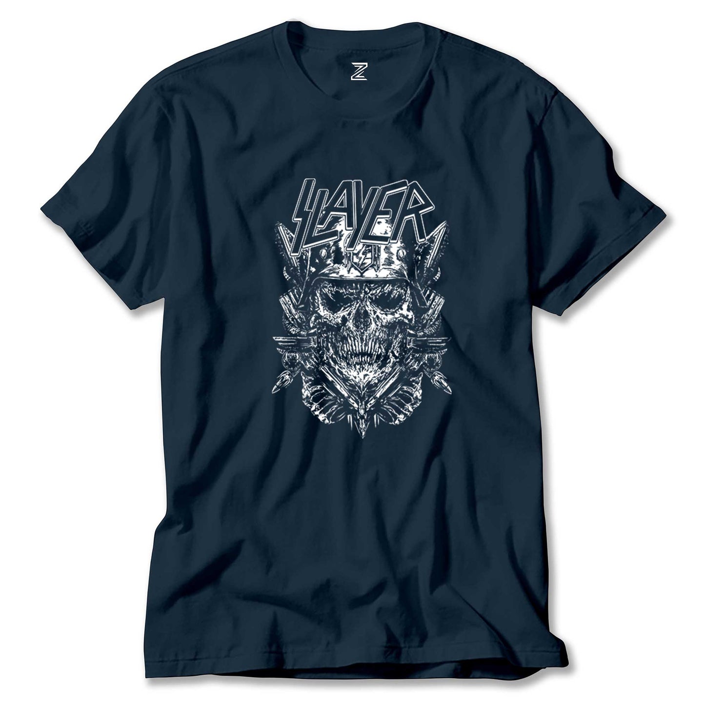 Slayer Soilder Skull Renkli Tişört