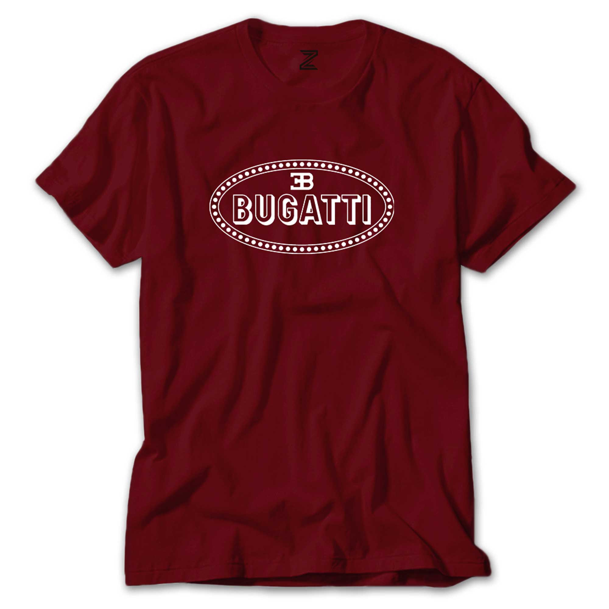 Bugatti Logo Renkli Tişört