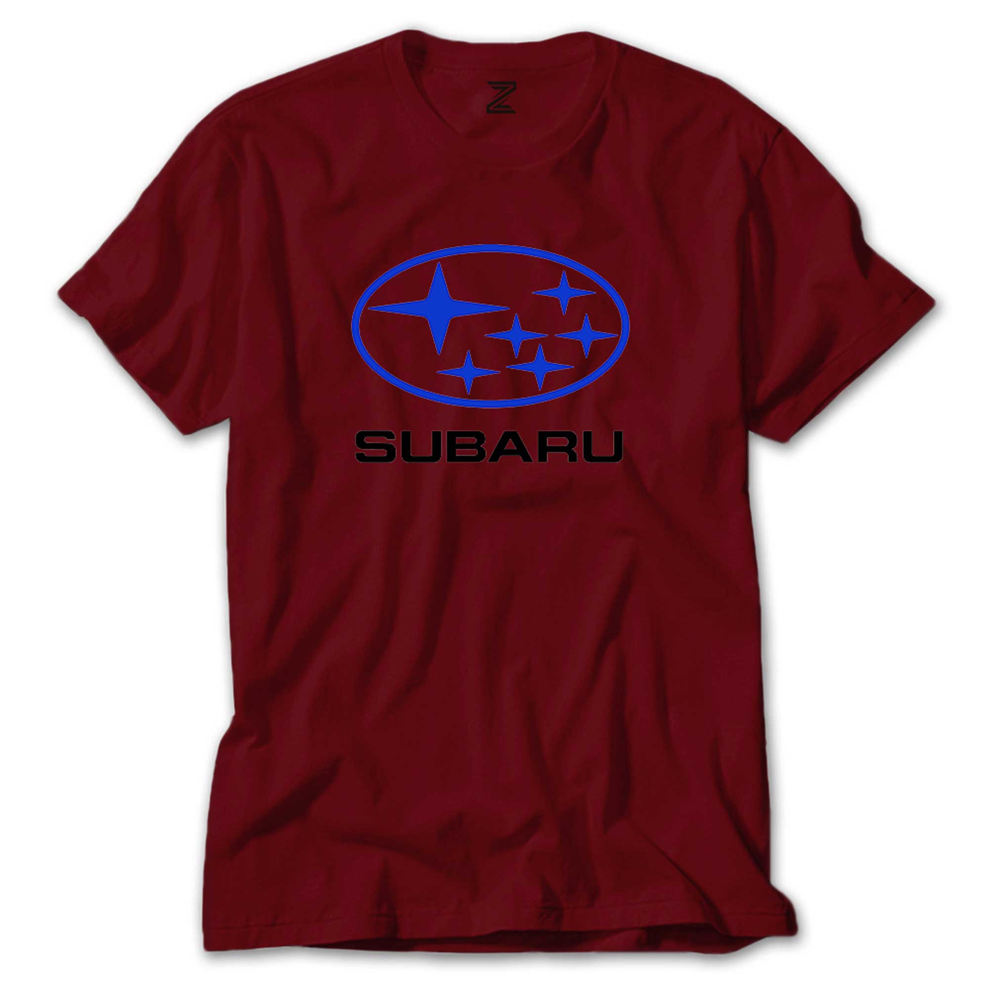 Subaru Logo Stars Renkli Tişört