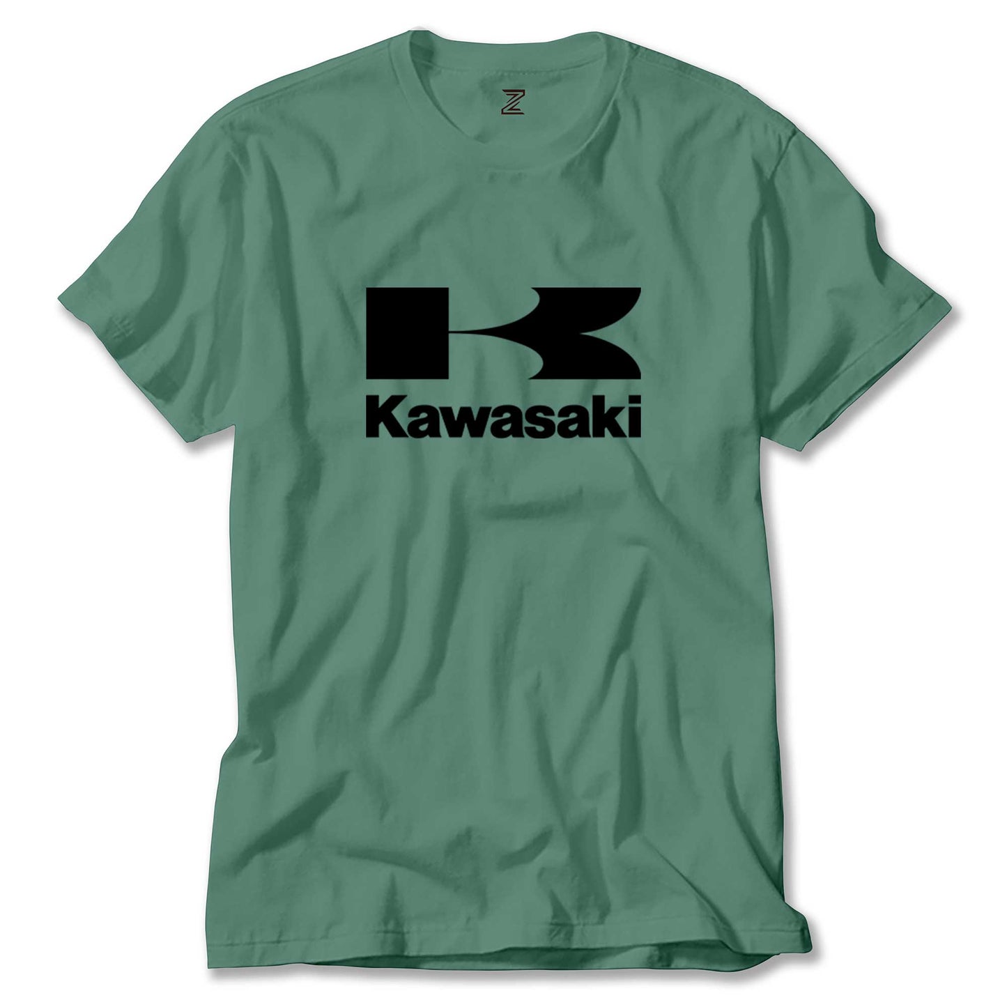 Kawasaki Logo Renkli Tişört