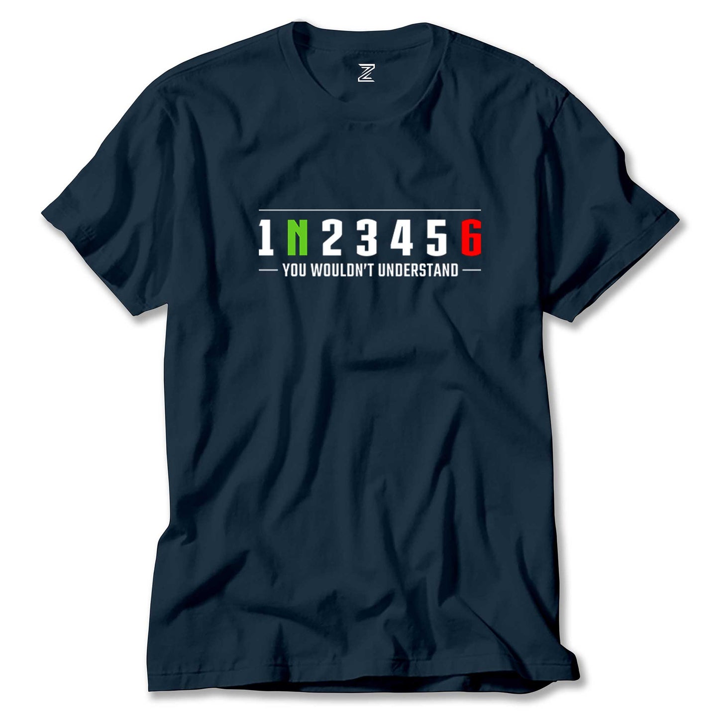 Motocycle Gears Renkli Tişört