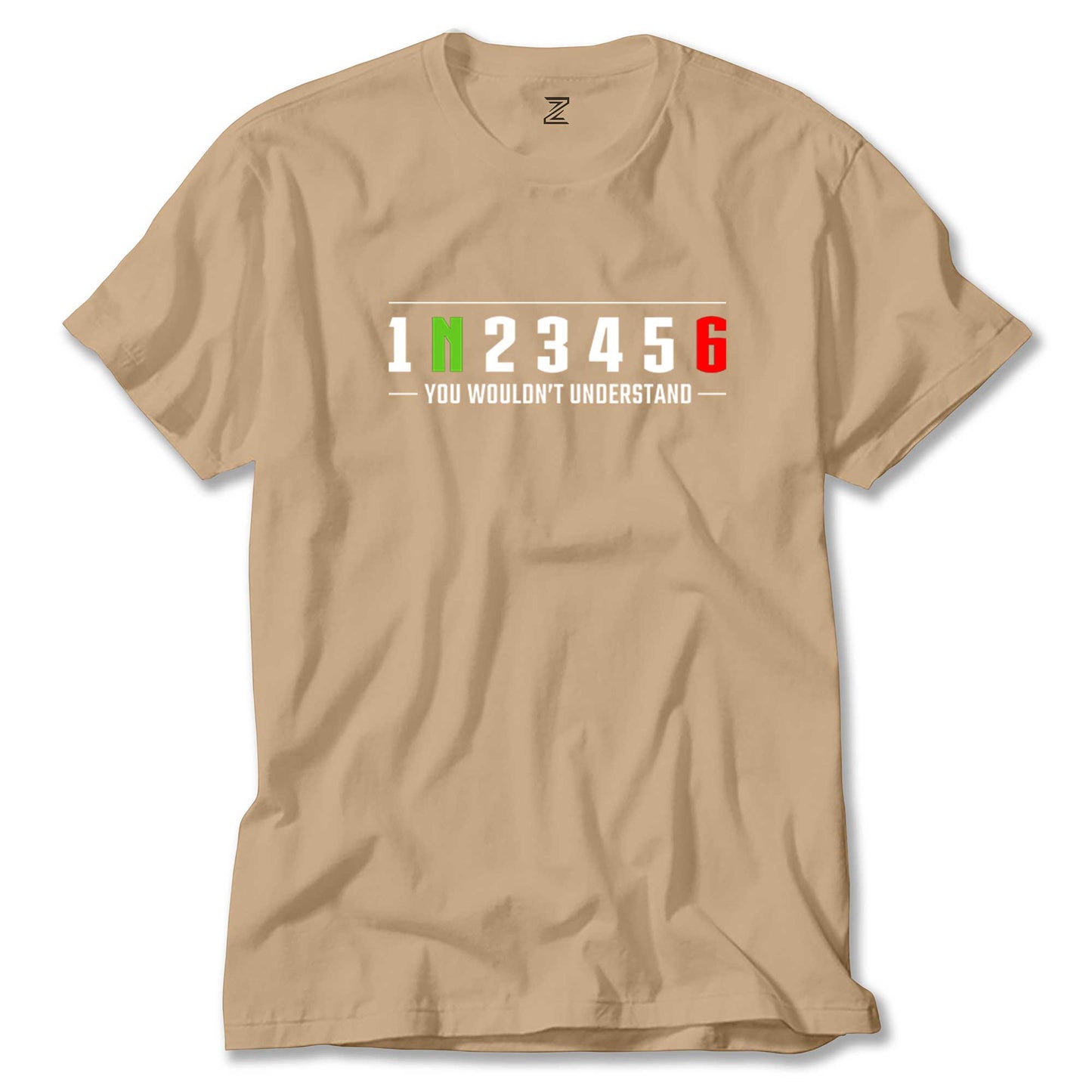 Motocycle Gears Renkli Tişört