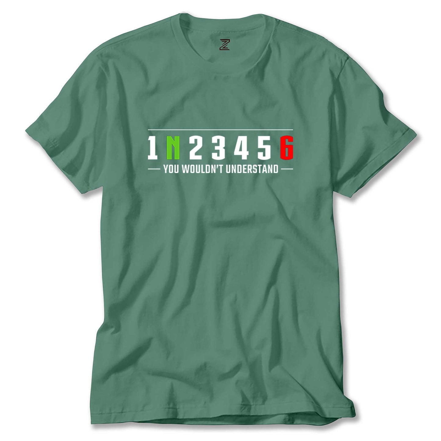 Motocycle Gears Renkli Tişört