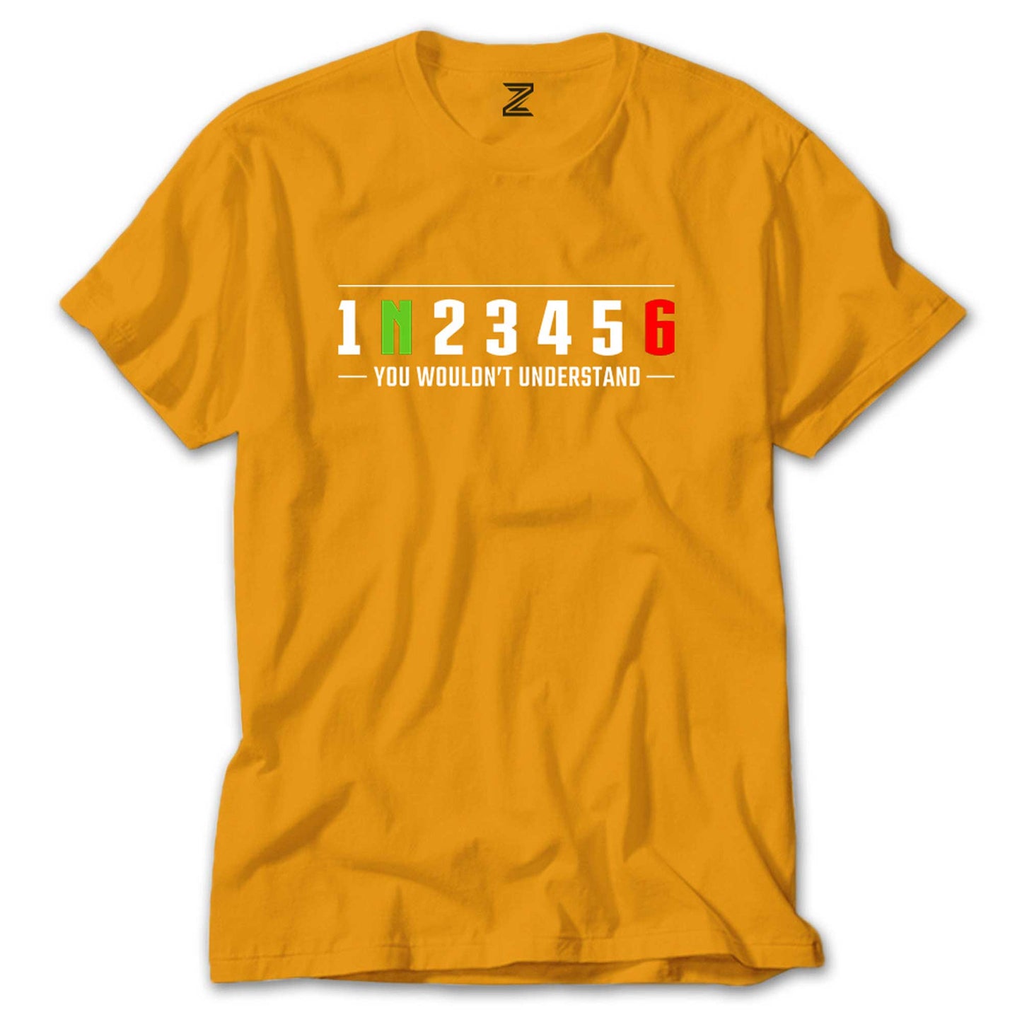 Motocycle Gears Renkli Tişört