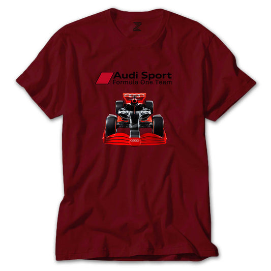 F1 Audi Sport Formula Renkli Tişört