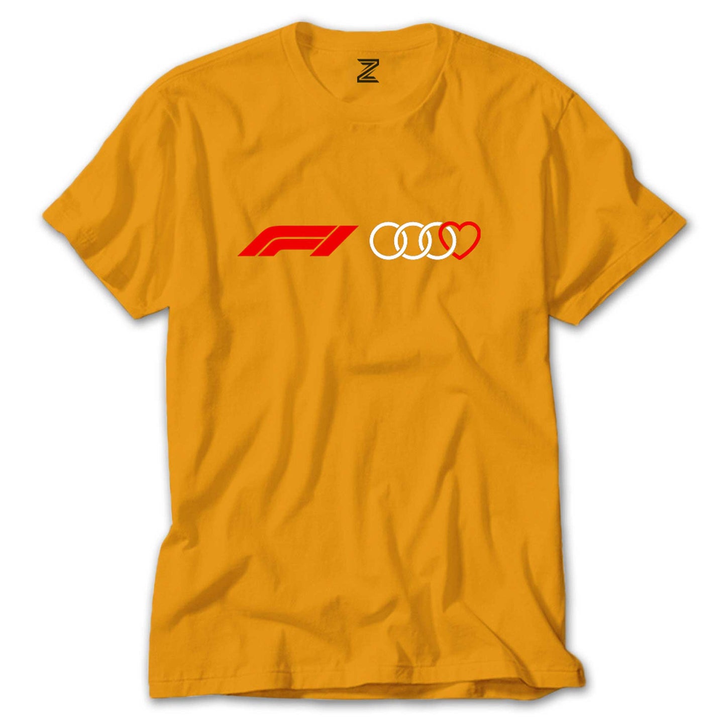F1 Audi Love Renkli Tişört