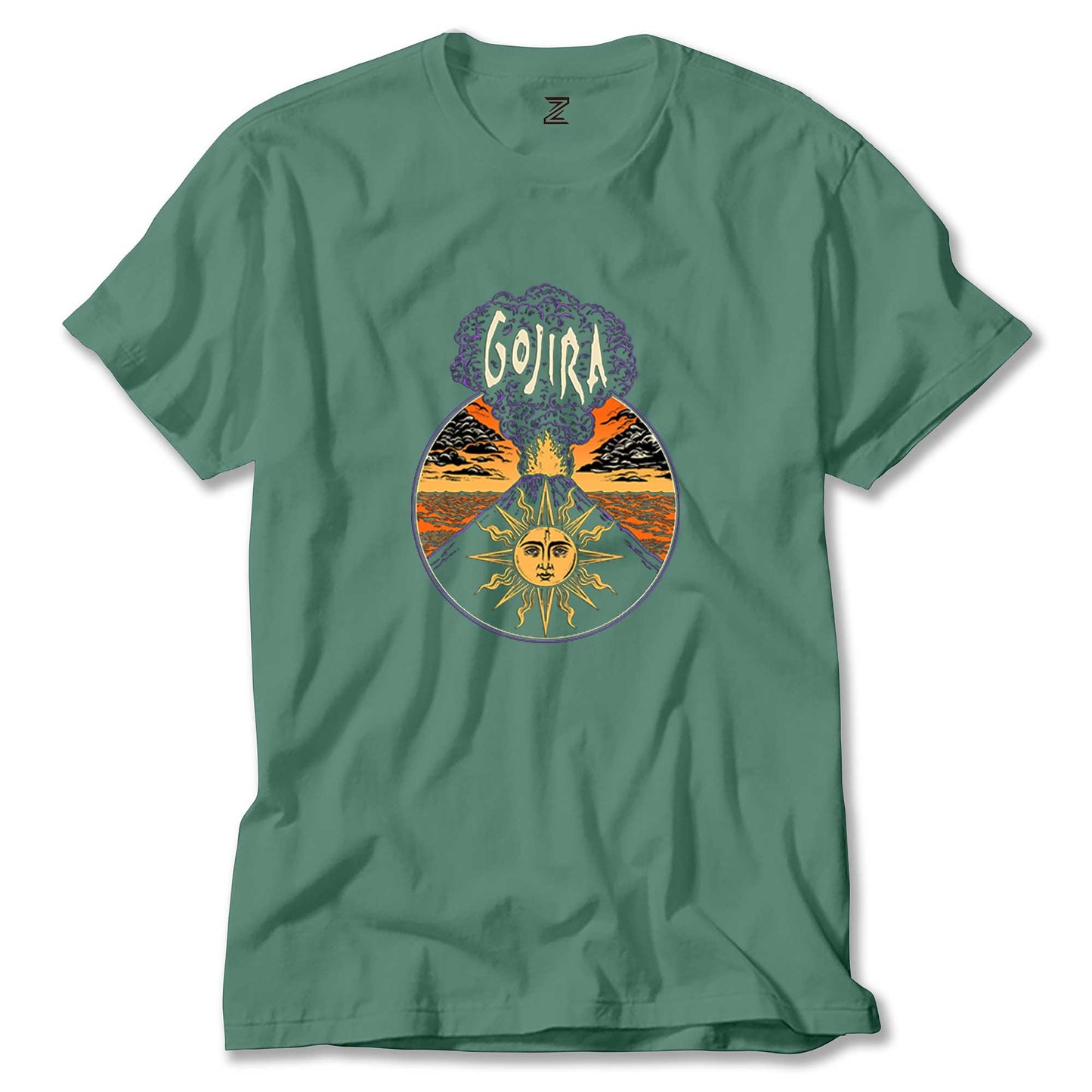 Gojira Design Renkli Tişört