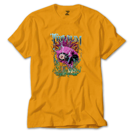 Trivium Design Renkli Tişört