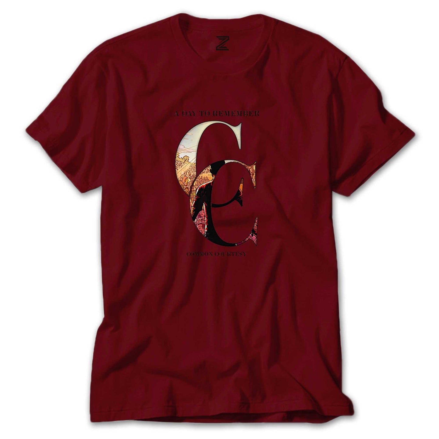 A Day Remember Common Courtesy Renkli Tişört