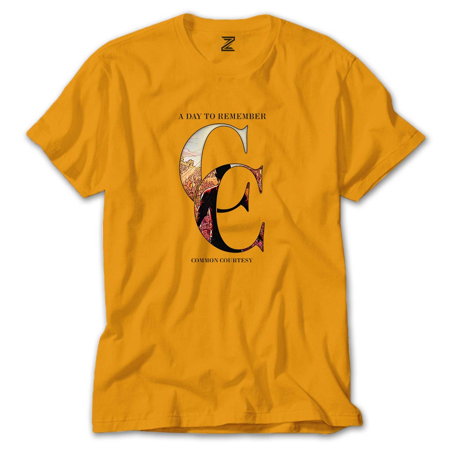 A Day Remember Common Courtesy Renkli Tişört