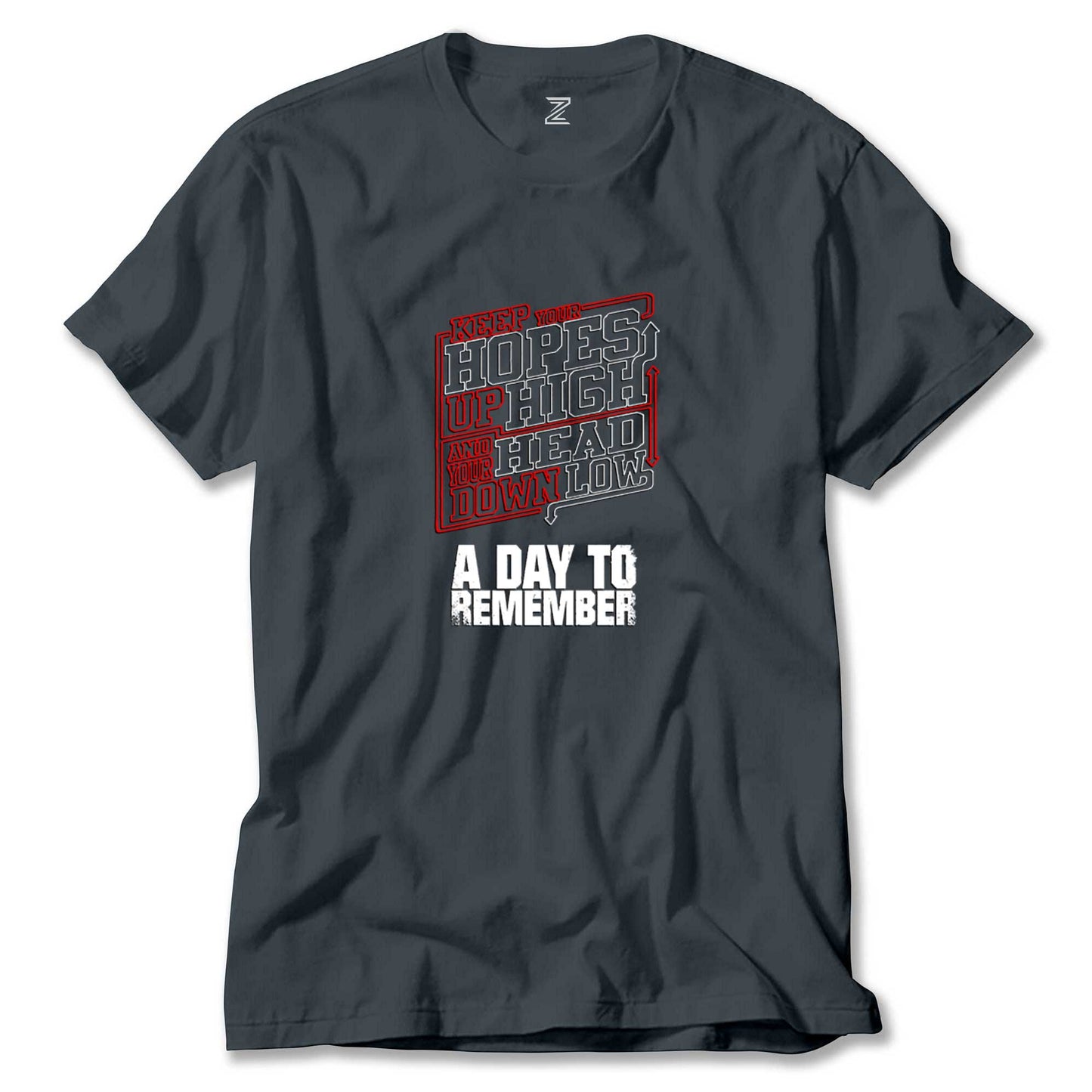 A Day Remember Keep Your Renkli Tişört