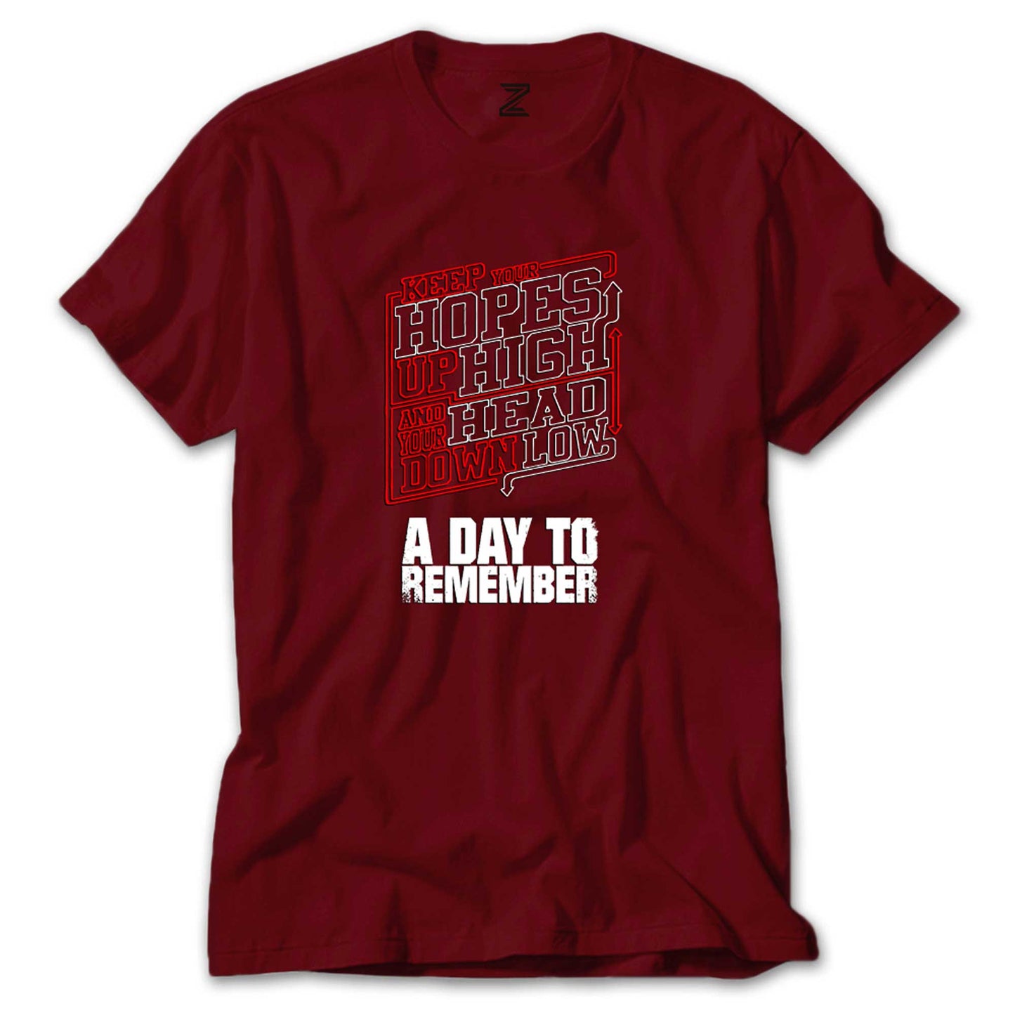 A Day Remember Keep Your Renkli Tişört