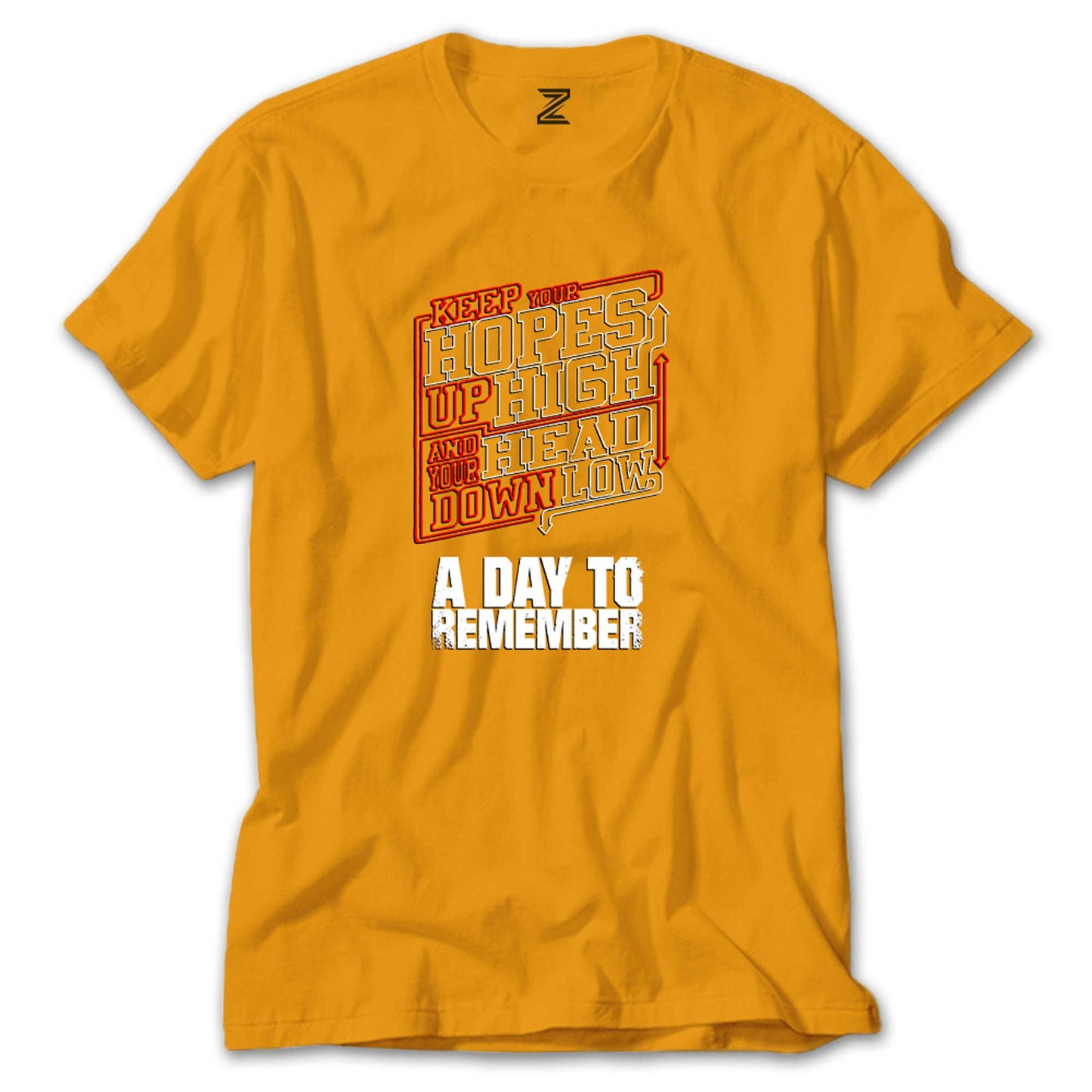 A Day Remember Keep Your Renkli Tişört