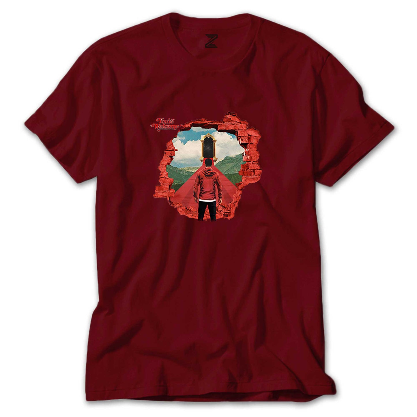 A Day Remember Youre Welcome Renkli Tişört