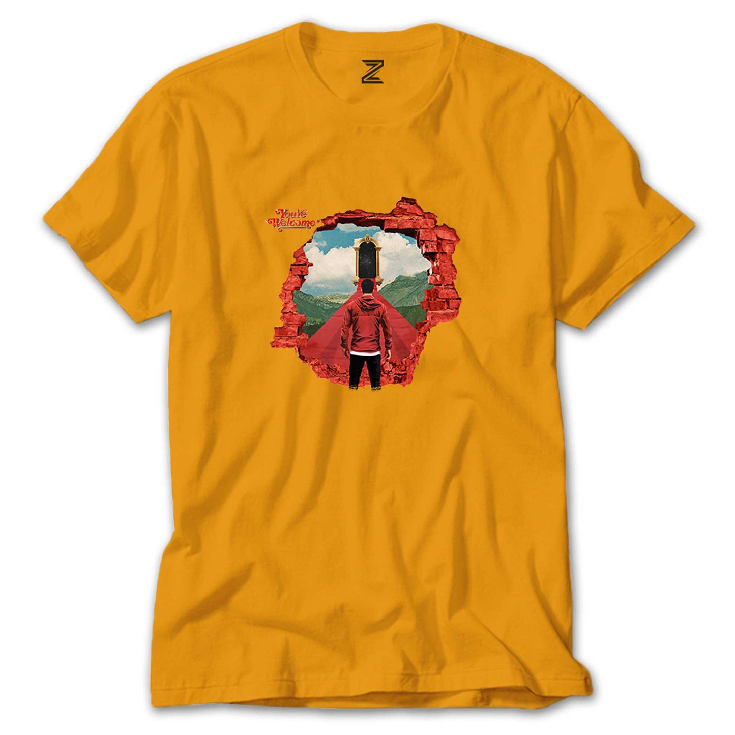 A Day Remember Youre Welcome Renkli Tişört