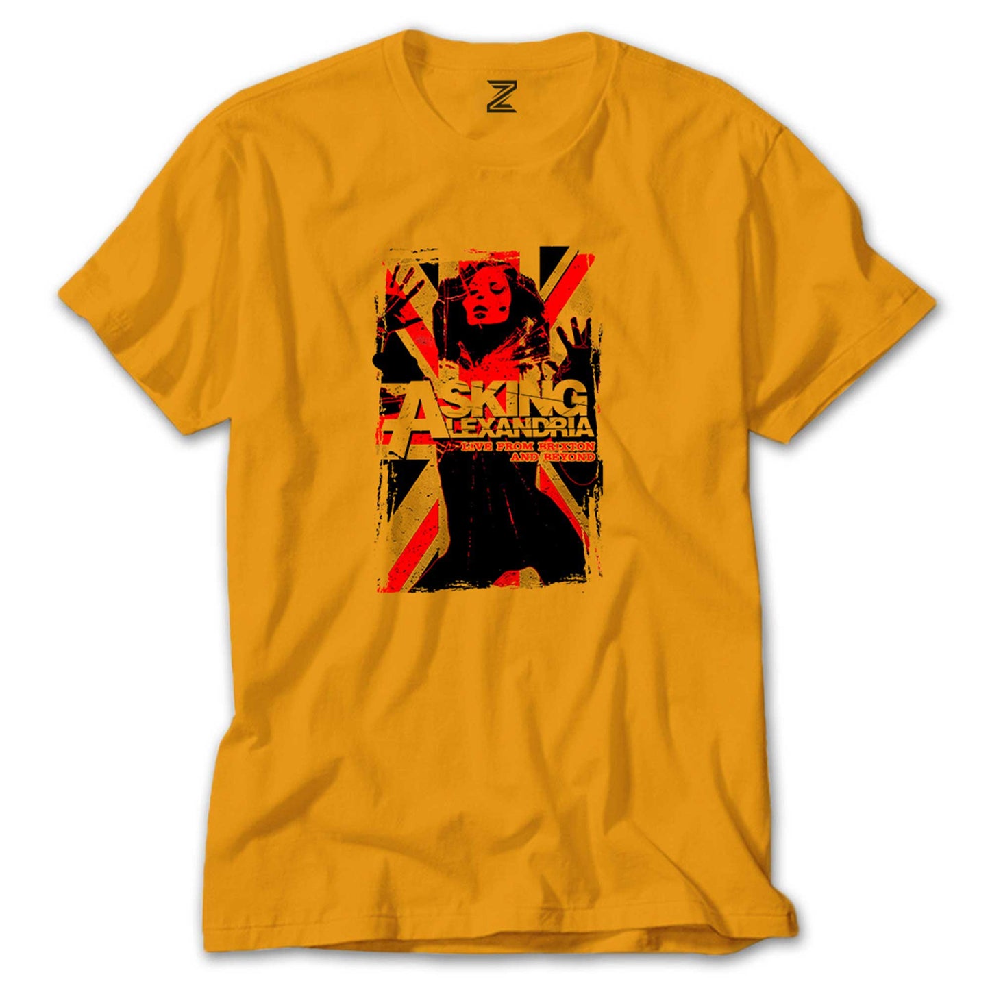 Asking Alexandria Live From Brixton And Beyond Renkli Tişört