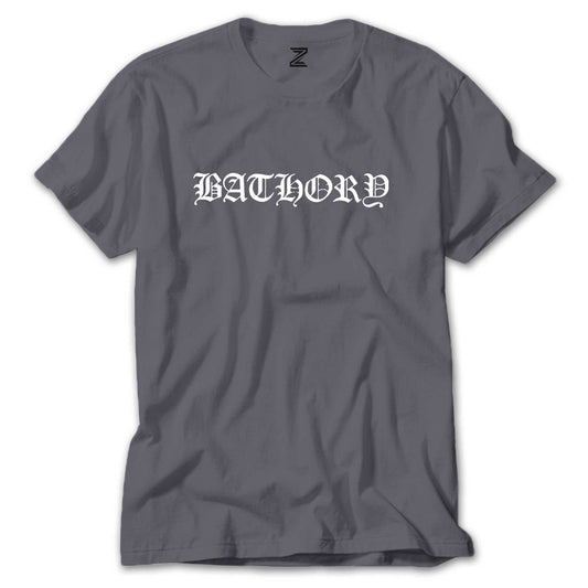 Bathory Logo Renkli Tişört