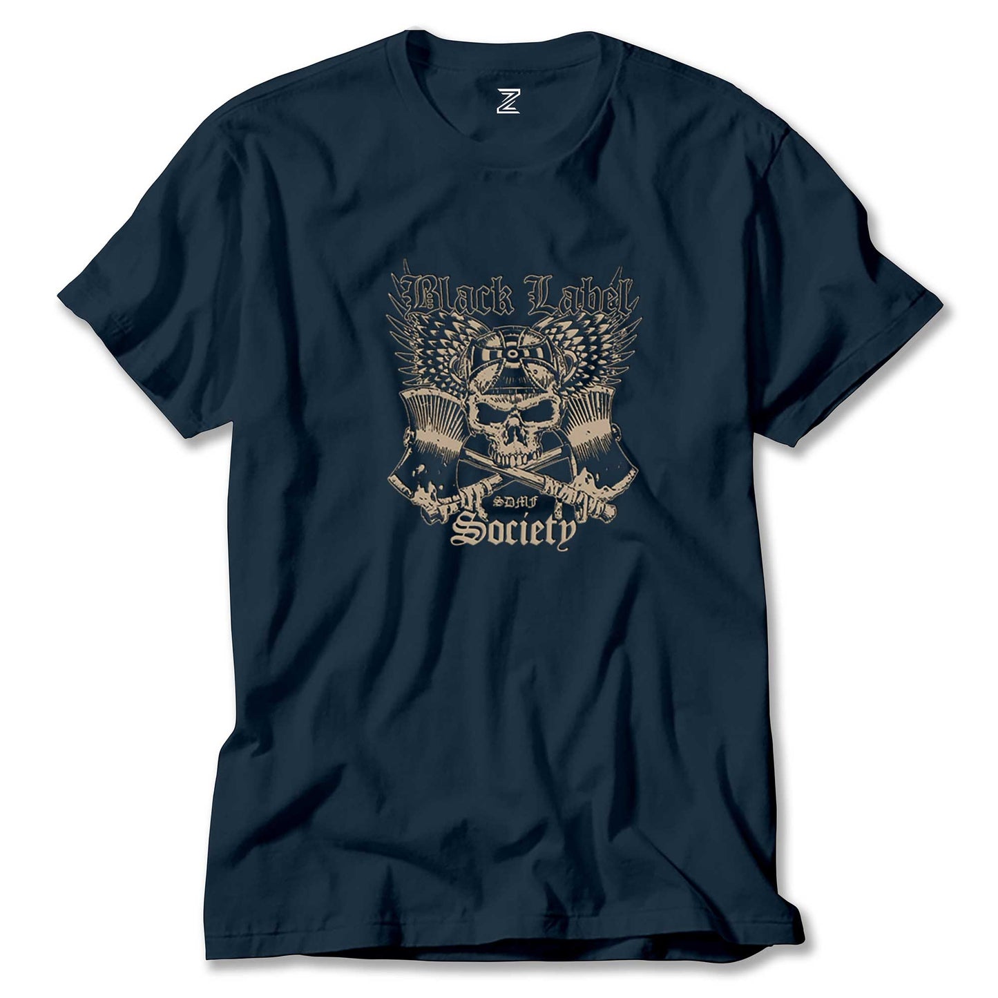 Black Label Society Skull Classic Renkli Tişört