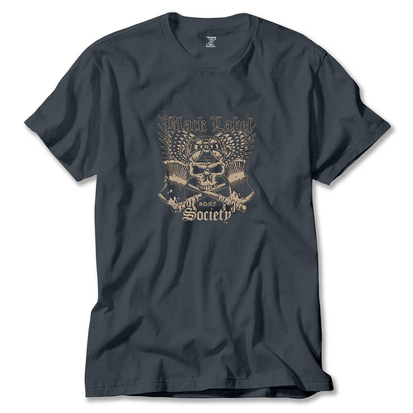 Black Label Society Skull Classic Renkli Tişört