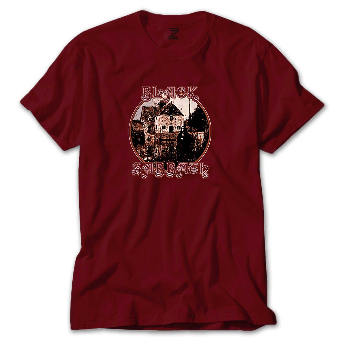 Black Sabbath House Album Renkli Tişört
