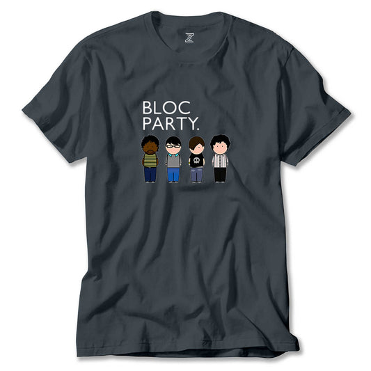 Bloc Party Grup Renkli Tişört