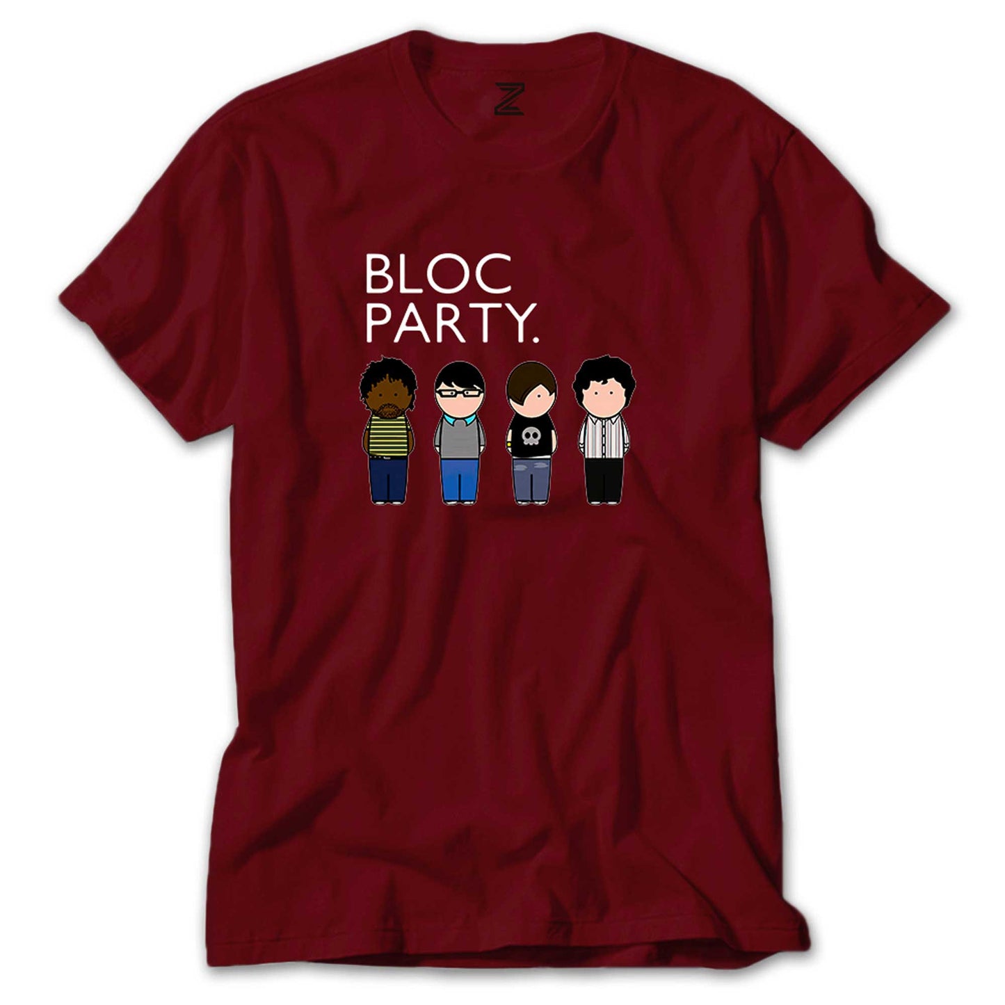 Bloc Party Grup Renkli Tişört