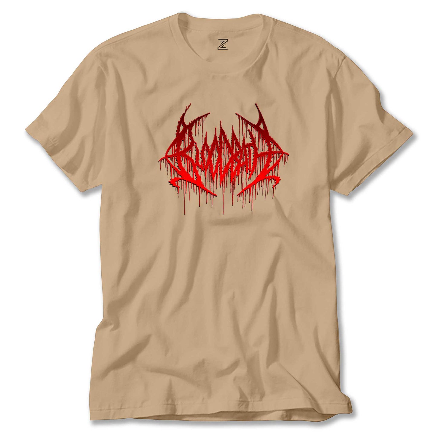 Bloodbath Logo Red Renkli Tişört
