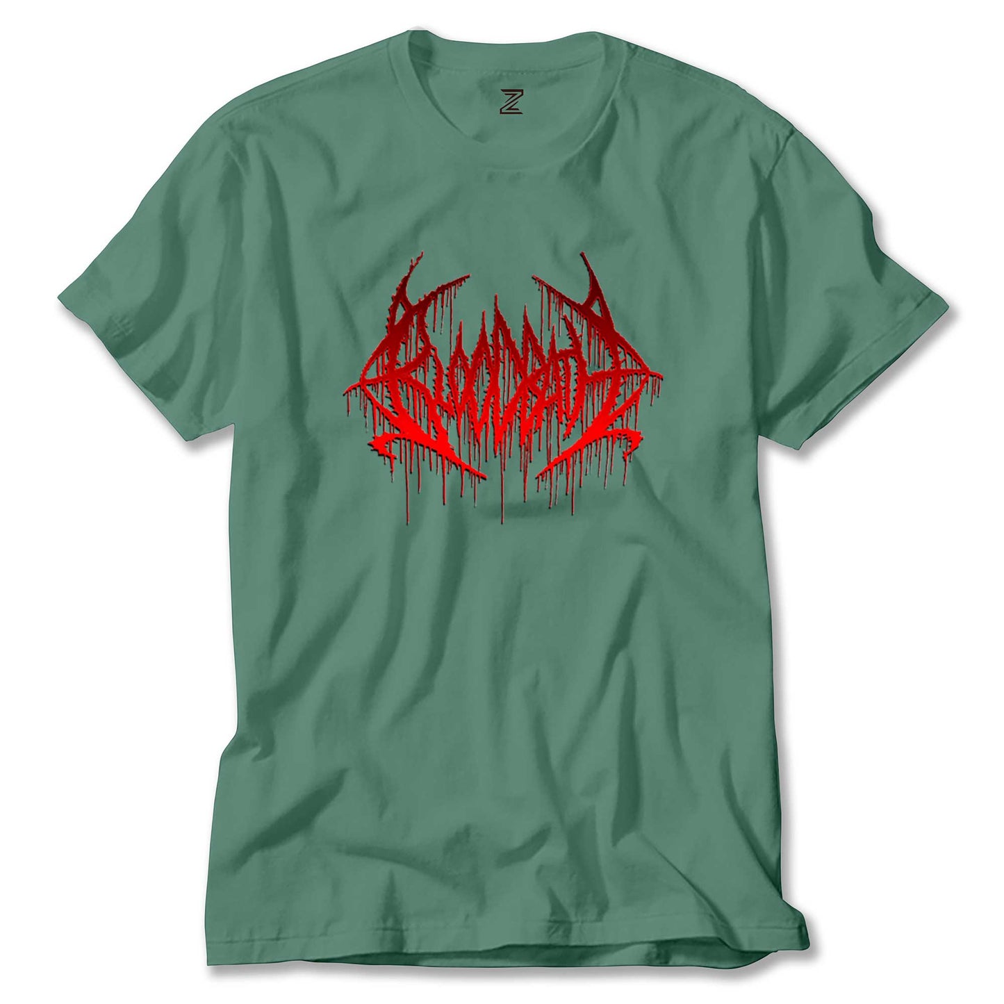 Bloodbath Logo Red Renkli Tişört