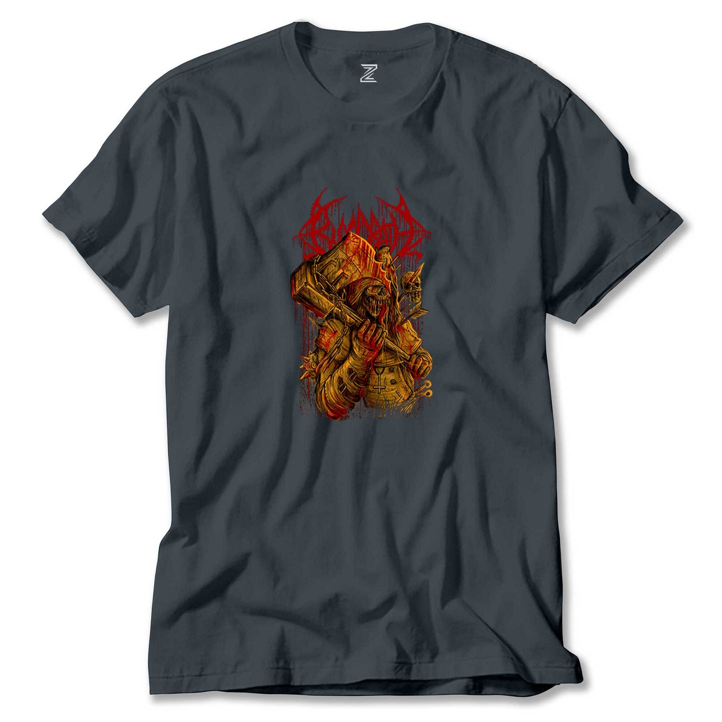 Bloodbath Skull Renkli Tişört