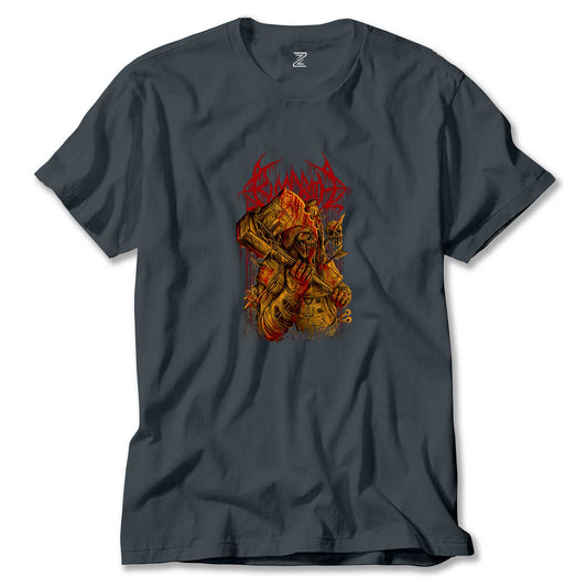 Bloodbath Skull Renkli Tişört