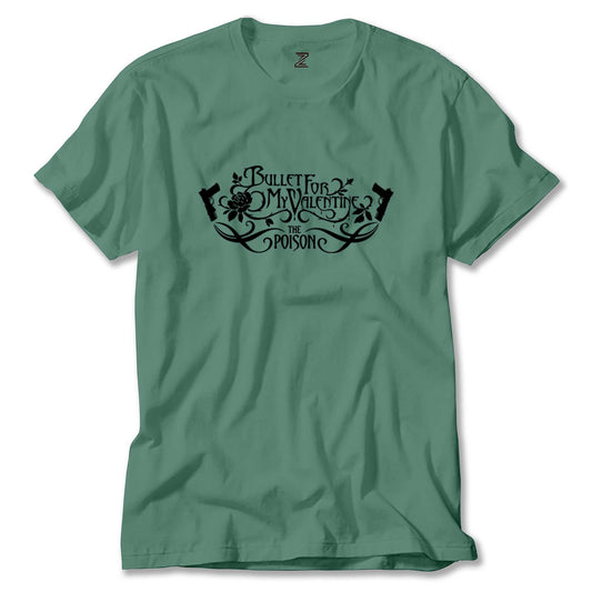 Bullet For My Valentine The Poison Album Renkli Tişört