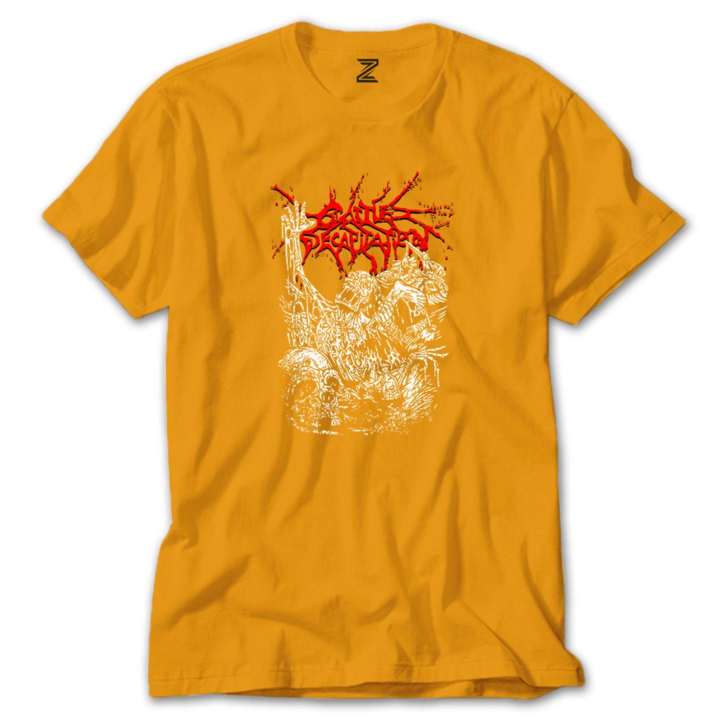 Cattle Decapitation Design Classic Renkli Tişört