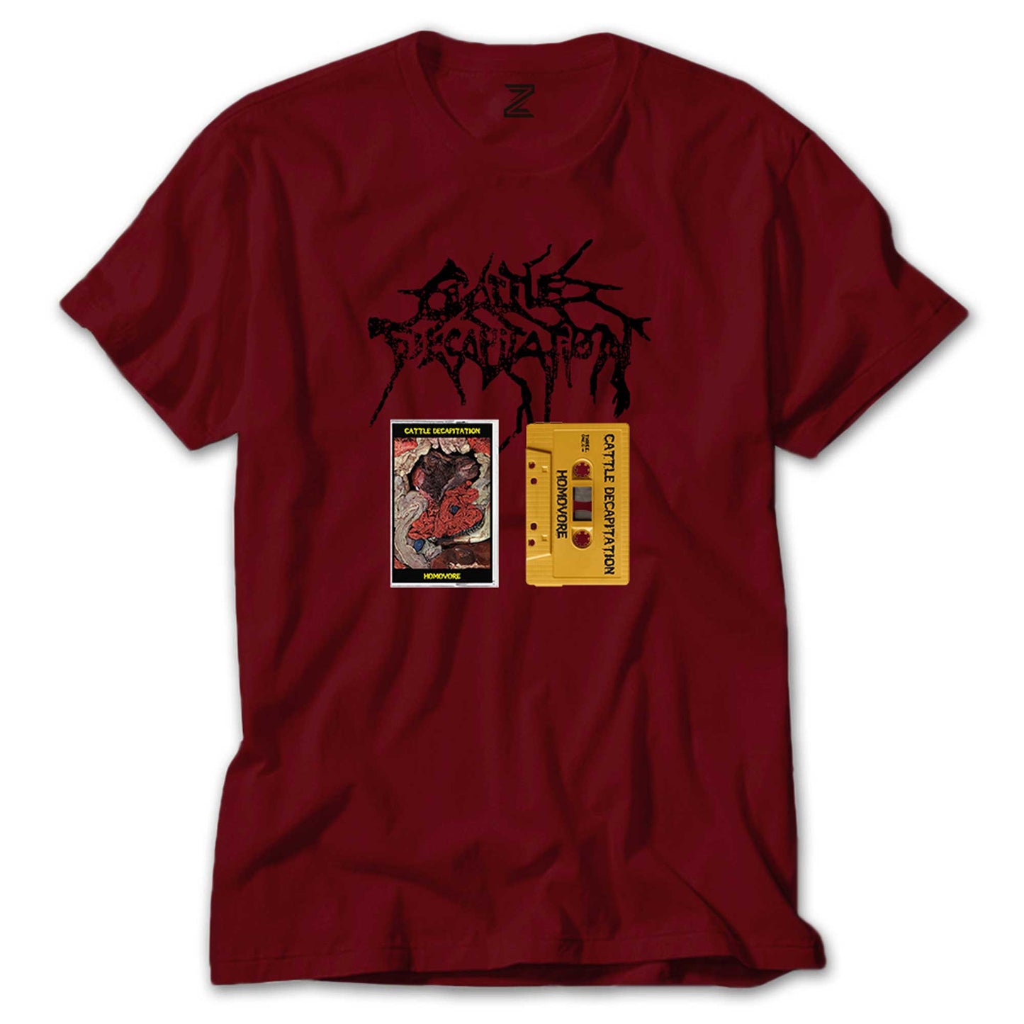 Cattle Decapitation Homovore Renkli Tişört