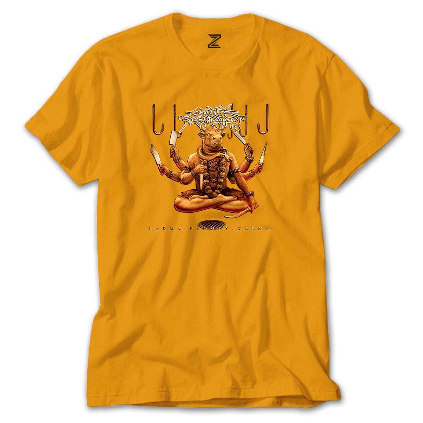 Cattle Decapitation Karma Bloody Karma Renkli Tişört