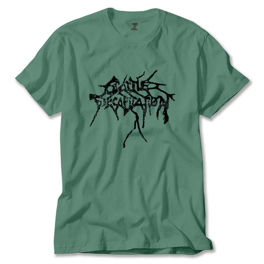 Cattle Decapitation Logo Renkli Tişört
