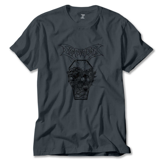 Dismember Skull Renkli Tişört
