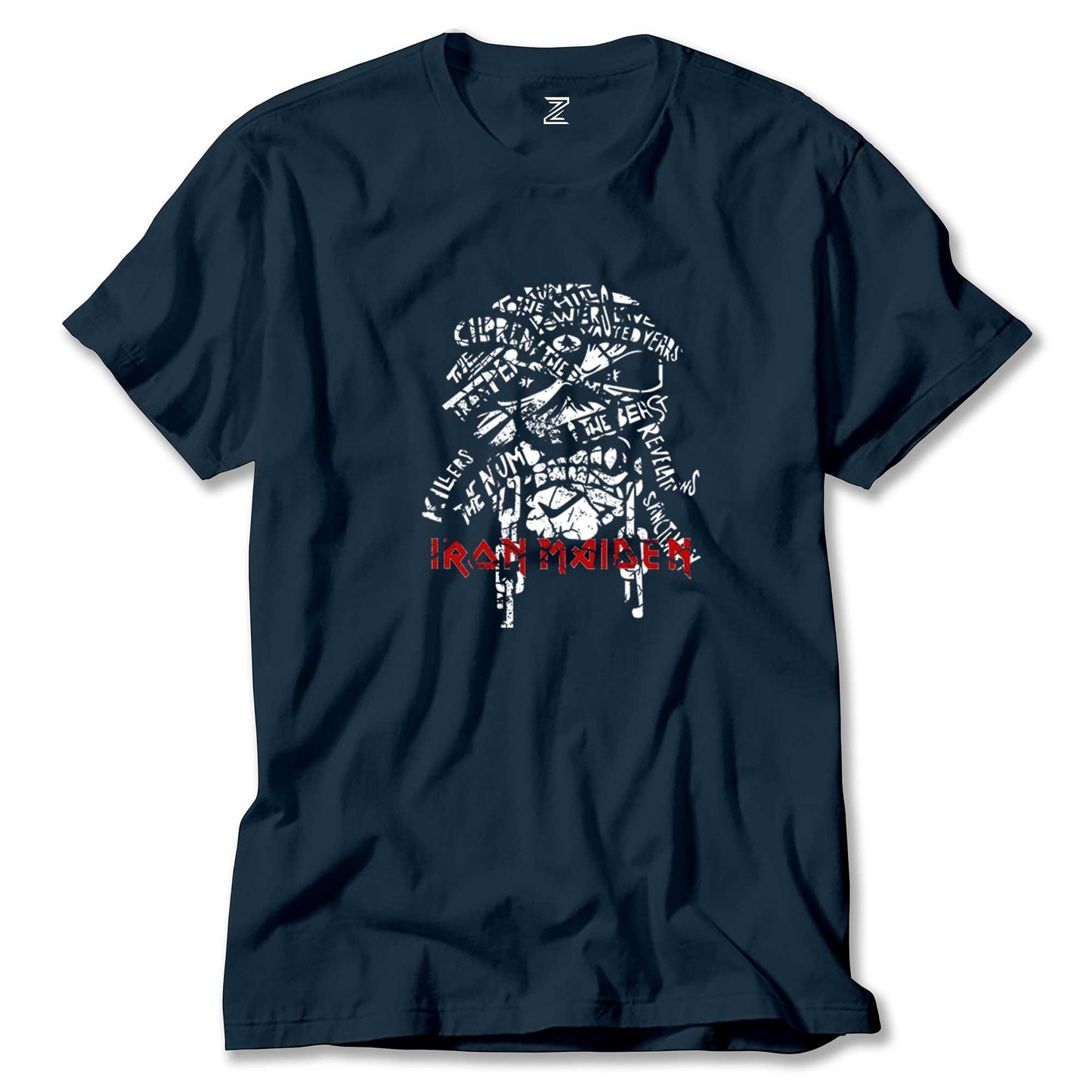 Iron Maiden Long Sleeve Renkli Tişört