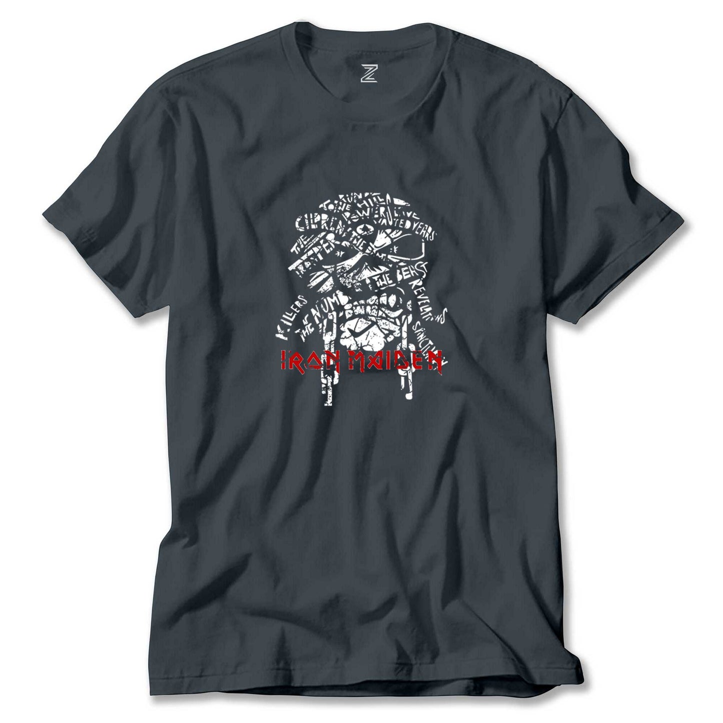 Iron Maiden Long Sleeve Renkli Tişört