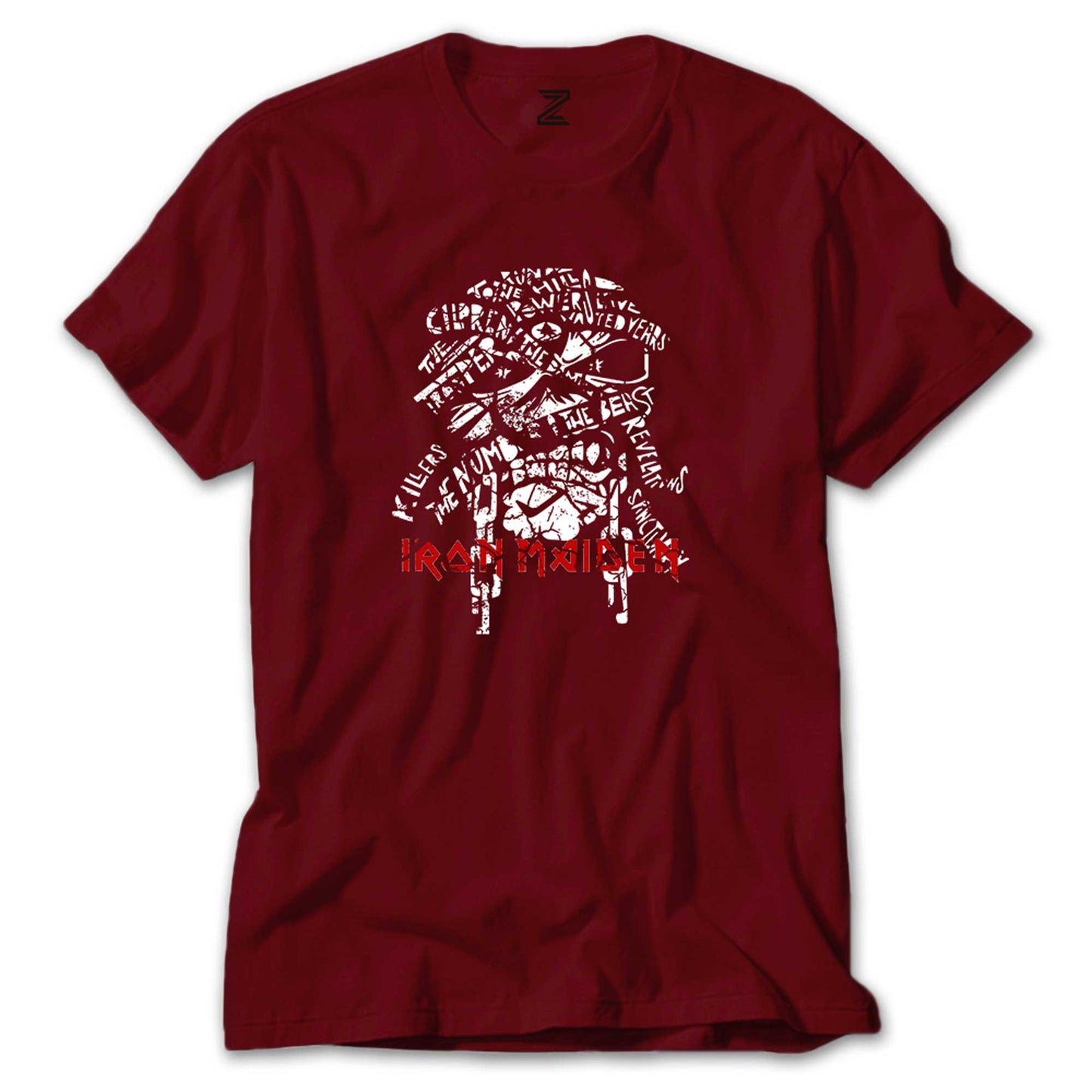 Iron Maiden Long Sleeve Renkli Tişört