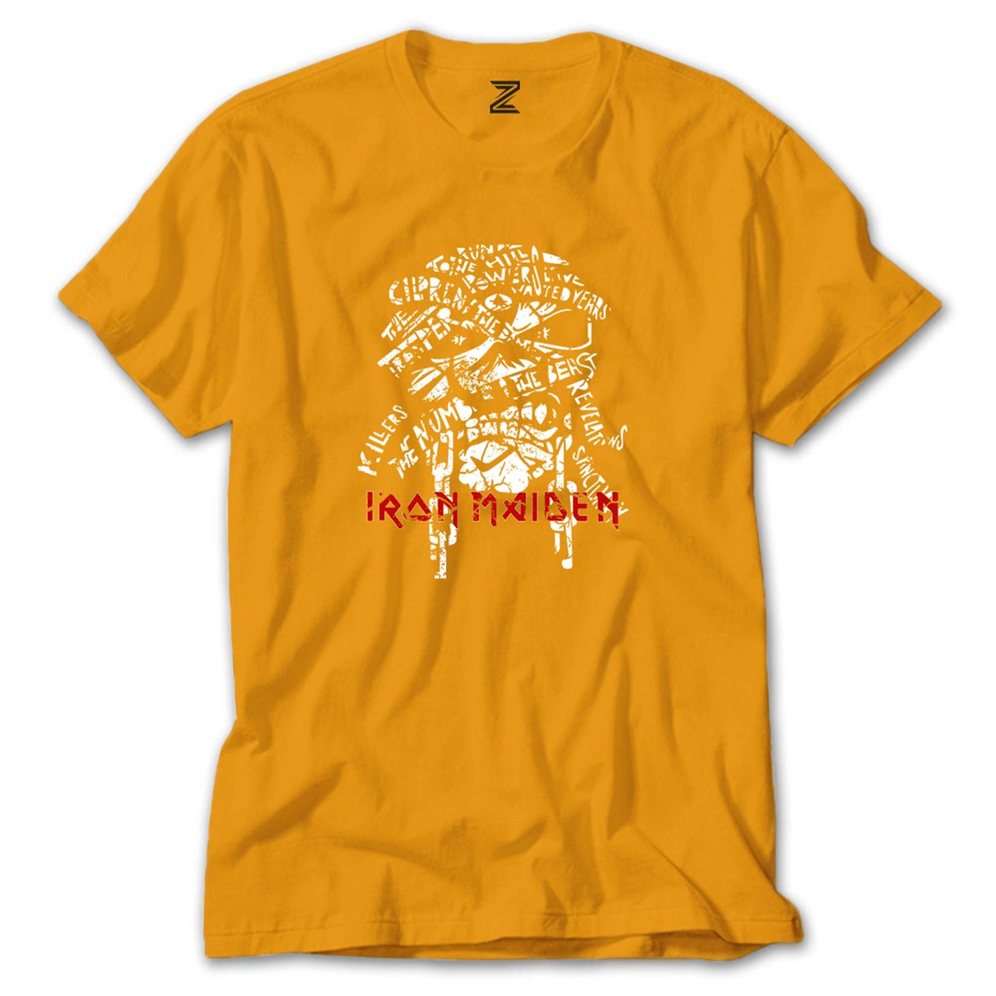 Iron Maiden Long Sleeve Renkli Tişört